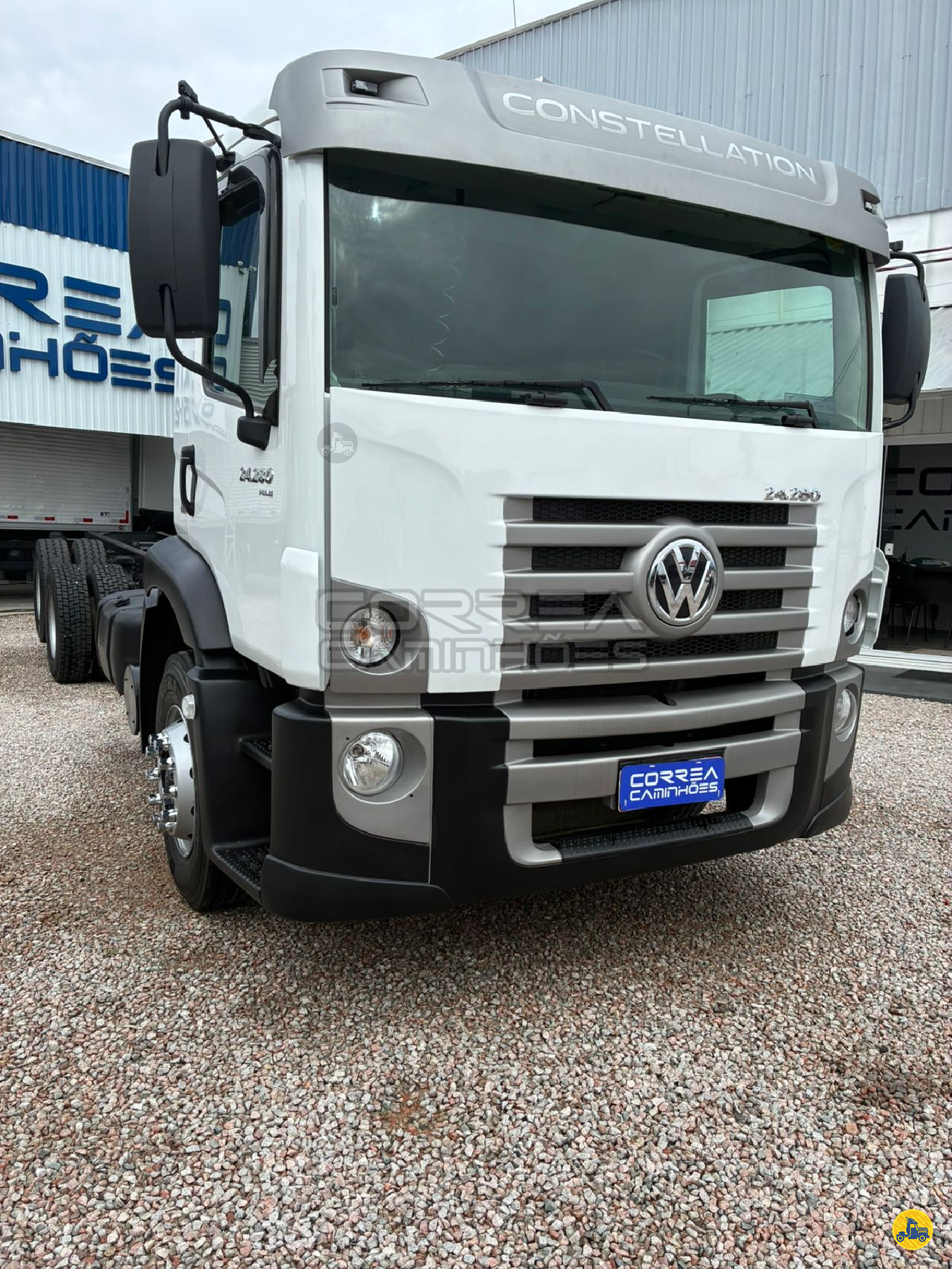 CAMINHAO VOLKSWAGEN VW 24280 Chassis Truck 6x2 Correa Caminhões BRUSQUE SANTA CATARINA SC